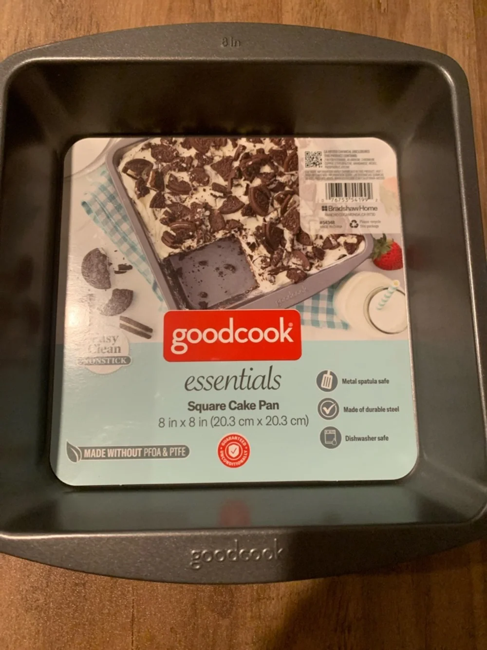 NWT Goodcook Essentials Nonstick Loaf & Square Cake Pans